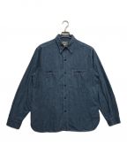 BUZZ RICKSON'Sバズリクソンズ）の古着「BLUE CHAMBRAY WORK SHIRT」｜ブルー