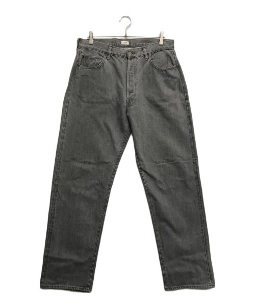 CIOTA（シオタ）CIOTA (シオタ) 藍 スビンコットン 13.5oz ストレートデニム グレー サイズ:34の古着・服飾アイテム