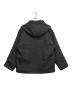 AURALEE (オーラリー) BLUEFACED WOOL DOUBLE CLOTH ZIP HOODIE ブラック サイズ:3：27000円