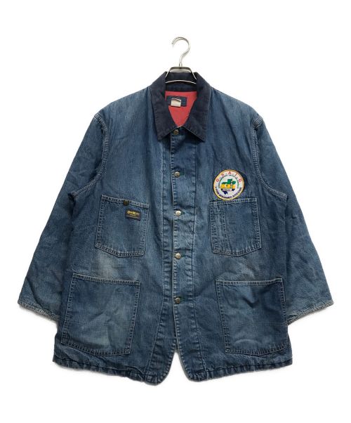 OSH KOSH（オシュコシュ）OSH KOSH (オシュコシュ) ヴィンテージカバーオール インディゴ サイズ:48の古着・服飾アイテム