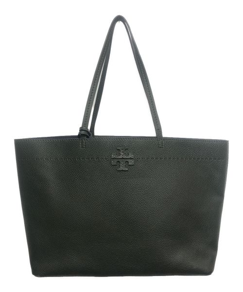 TORY BURCH（トリーバーチ）TORY BURCH (トリーバーチ) トートバッグ グリーンの古着・服飾アイテム