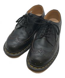 Dr.Martens（ドクターマーチン）の古着「ウィングチップシューズ」｜ブラック