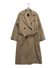 WEEKEND Max Mara（ウィークエンド マックスマーラ）の古着「ウールロングコート」｜ベージュ