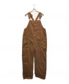 HARVESTYハーベスティー）の古着「CHINO CLOTH OVERALLS」｜ブラウン