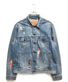 LEVI'S×STRANGER THINGS（リーバイス×ストレンジャーシングス）の古着「デニムジャケット」｜ブルー