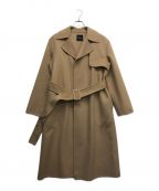 theoryセオリー）の古着「Luxe New Divide Wrap Trench」｜ベージュ