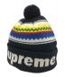 Supreme（シュプリーム）の古着「BLOCK LOGO BEANIE」｜ブラック