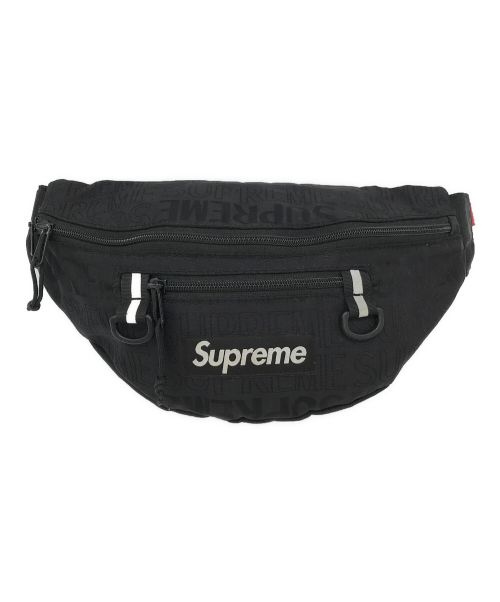 SUPREME（シュプリーム）Supreme (シュプリーム) WAIST BAG ブラックの古着・服飾アイテム