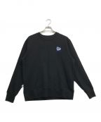 ADER error×maison kitsuneアーダーエラー×メゾンキツネ）の古着「Triple fox sweatshirt」｜ブラック