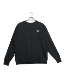 ADER error×maison kitsune（アーダーエラー×メゾンキツネ）の古着「Triple fox sweatshirt」｜ブラック