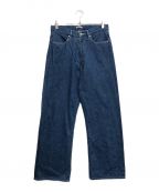 AURALEEオーラリー）の古着「SELVEDGE LIGHT DENIM PANTS」｜インディゴ