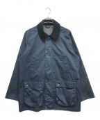 Barbourバブアー）の古着「BEDALE TECH CLASSIC FIT」｜ネイビー