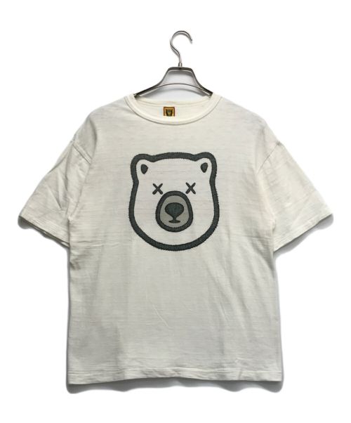 HUMAN MADE（ヒューマンメイド）HUMAN MADE (ヒューマンメイド) KAWS (カウズ) プリントTシャツ ホワイト サイズ:Lの古着・服飾アイテム