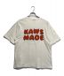 HUMAN MADE (ヒューマンメイド) KAWS (カウズ) プリントTシャツ ホワイト サイズ:L：8000円