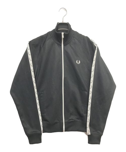 FRED PERRY（フレッドペリー）FRED PERRY (フレッドペリー) トラックジャケット ブラック サイズ:Sの古着・服飾アイテム