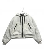 X-GIRLエックスガール）の古着「DUCK ZIP UP PARKA」｜ホワイト