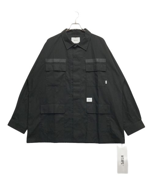 WTAPS（ダブルタップス）WTAPS (ダブルタップス) JMOD 01 LS COTTON． RIPSTOP ブラック サイズ:4の古着・服飾アイテム