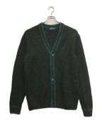 FRED PERRYフレッドペリー）の古着「Alpaca Blend Cardigan」｜グリーン