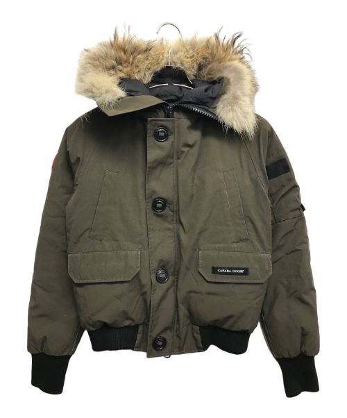 CANADA GOOSE（カナダグース）CANADA GOOSE (カナダグース) チリワックダウンジャケット ブラウン サイズ:Sの古着・服飾アイテム