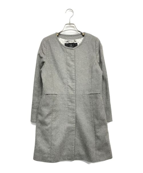 INED（イネド）INED (イネド) カシミヤコート グレー サイズ:9の古着・服飾アイテム