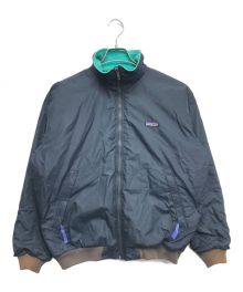 Patagonia（パタゴニア）の古着「シェルドシンチラフリースナイロンブルゾン」｜ネイビー