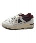 NEW BALANCE (ニューバランス) ローカットスニーカー ホワイト×レッド サイズ:US8.5/UK8/EUR42：5000円