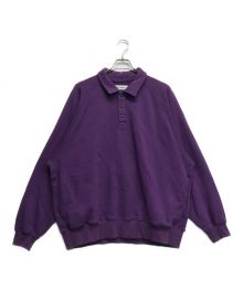 EVISEN（エビセン）の古着「Heads Double Knit Sweatshirt」｜パープル