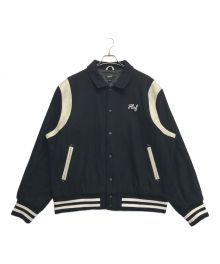 HUF（ハフ）の古着「SONG VARSITY JACKET」｜ブラック