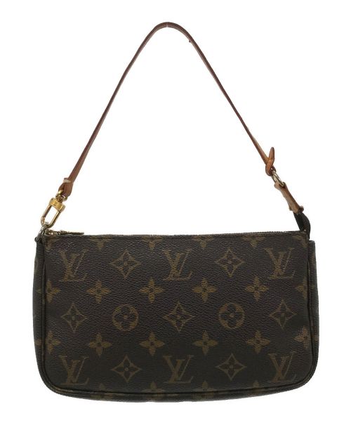 LOUIS VUITTON（ルイ ヴィトン）LOUIS VUITTON (ルイ ヴィトン) ポーチ ブラウンの古着・服飾アイテム