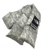 THE NORTH FACE×SUPREMEザ ノース フェイス×シュプリーム）の古着「Paper Down Scarf」｜グレー