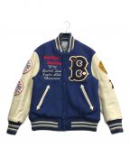 whitesvilleホワイツビル）の古着「MELTON AWARD JACKET “BROOKLYN BREAKERS”」｜ブルー