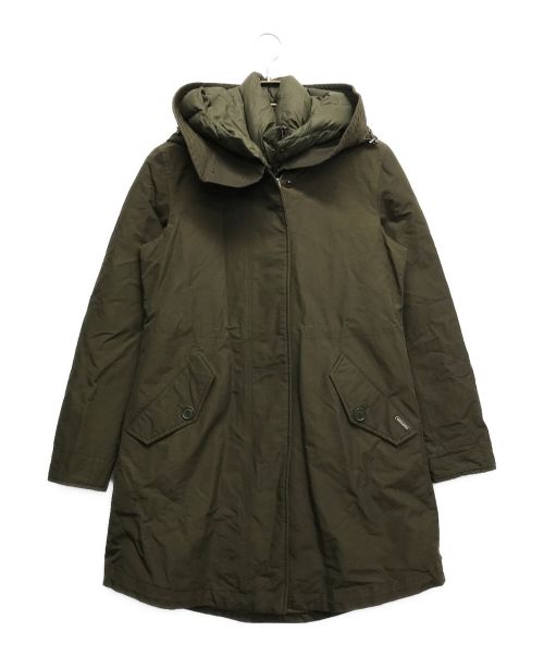 WOOLRICH（ウールリッチ）WOOLRICH (ウールリッチ) LONG MILITARY GRN 3IN1 ロングコート グリーン サイズ:Sの古着・服飾アイテム