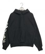 stussyステューシー）の古着「Hearts & Spades Hoody」｜ブラック