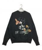 KHOKIコッキ）の古着「Vintage finished sweatshirt」｜ブラック