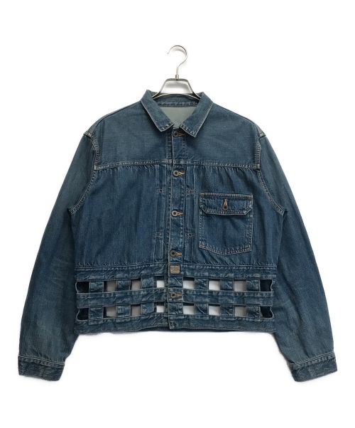 KAPITAL（キャピタル）KAPITAL (キャピタル) 11.5Oz Denim Wind Pen 1ST Jacket ブルー サイズ:Mの古着・服飾アイテム