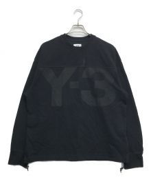 Y-3（ワイスリー）の古着「M CLASSIC HEAVY PIQUE CREW SWEATSHIRT」｜ブラック