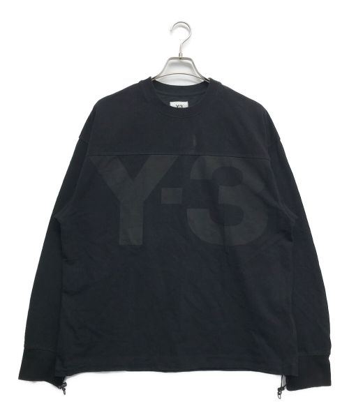 Y-3（ワイスリー）Y-3 (ワイスリー) M CLASSIC HEAVY PIQUE CREW SWEATSHIRT ブラック サイズ:Mの古着・服飾アイテム