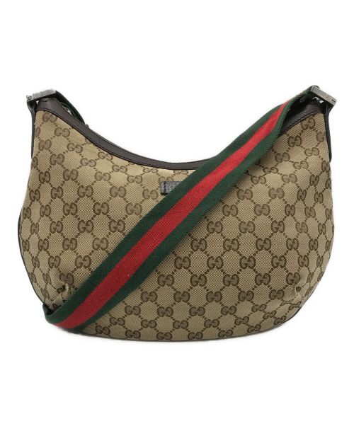 GUCCI（グッチ）GUCCI (グッチ) ショルダーバッグ ブラウンの古着・服飾アイテム