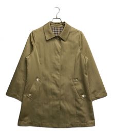 Aquascutum（アクアスキュータム）の古着「ステンカラーコート」｜ベージュ