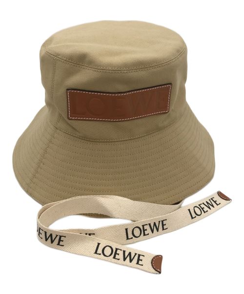 LOEWE（ロエベ）LOEWE (ロエベ) フィッシャーマンハット ベージュ サイズ:59の古着・服飾アイテム