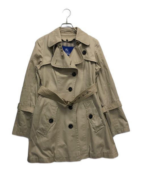 BURBERRY BLUE LABEL（バーバリーブルーレーベル）BURBERRY BLUE LABEL (バーバリーブルーレーベル) トレンチコート ベージュ サイズ:38の古着・服飾アイテム