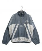 X-LARGE×UMBROエクストララージ×アンブロ）の古着「HALF ZIP PULLOVER JACKET」｜ブルー