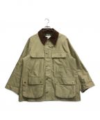 Barbour×nano・universeバブアー×ナノ・ユニバース）の古着「別注OVERSIZE BEDALE」｜ブラウン