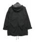 BURBERRY BLACK LABEL (バーバリーブラックレーベル) モッズコート ブラック サイズ:LL：12000円