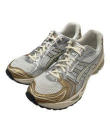 asics（アシックス）の古着「GEL-KAYANO 14」｜ホワイト×ゴールド