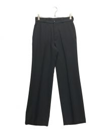 THE SHINZONE（ザ シンゾーン）の古着「CENTER PRESS PANTS」｜ブラック