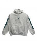 HUFハフ）の古着「MEGABLAST STRECH HOODIE」｜グレー