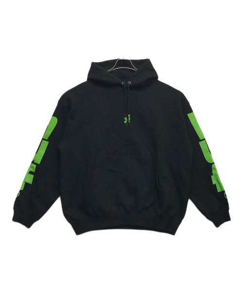 HUF（ハフ）HUF (ハフ) MEGABLAST STRECH HOODIE ブラック サイズ:XLの古着・服飾アイテム