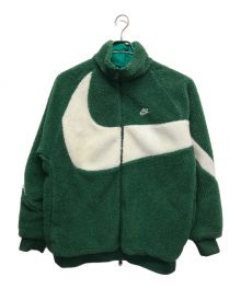 NIKE（ナイキ）の古着「Big Swoosh Reversible Boa Jacket」｜グリーン