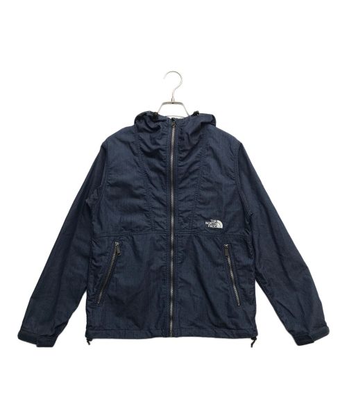 THE NORTH FACE（ザ ノース フェイス）THE NORTH FACE (ザ ノース フェイス) NYLON DENIM COMPACT JACKET ネイビー サイズ:Mの古着・服飾アイテム